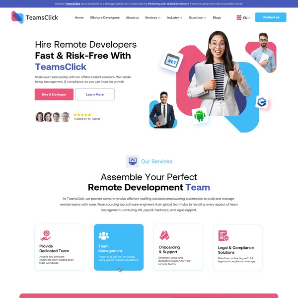 Teamclick Website