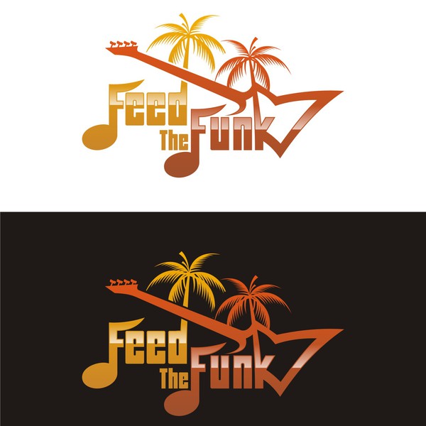 Design by meaningood! titled "Feed The Funk Logo"