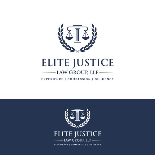 Elite Justice Law Group needs an empowering logo! Design by dot plus