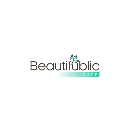 Beauty products manufacturer, company logo Design by Grey Crow Designs