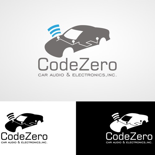 Code Zero Car Audio & Electronics, Inc. needs a new logo Design by Crow Regino