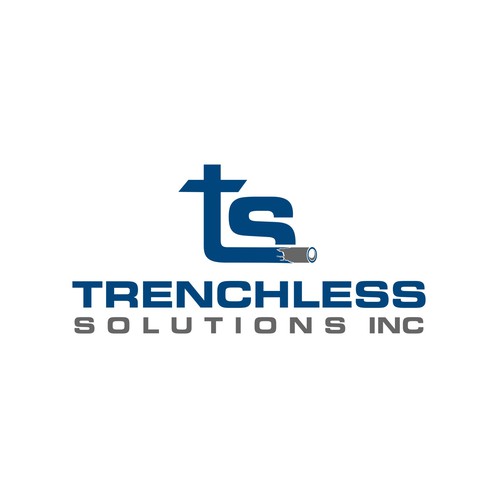 Trenchless Construction logo Design by logom@ker