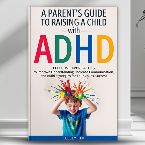 Looking for dynamite book cover for parental guide to ADHD Design by SanjaVu