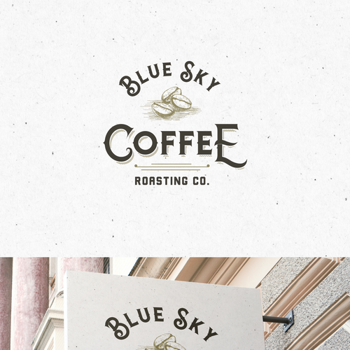 Logo for a Coffee Roasting company Design by Designfirm