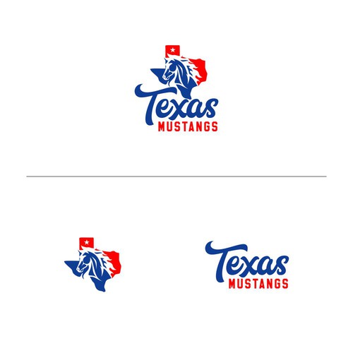 Diseño de Texas Mustangs de dbijak