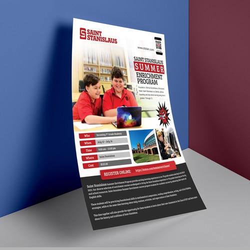 Brilliant Design of Flyer for Summer Enrichment Program Design by idea@Dotcom