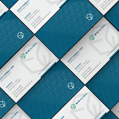 WIN Global Business Card Design Design réalisé par HYPdesign