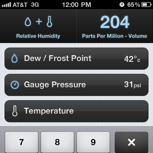 Create iPhone app design for GE Measurement & Control Solutions! Diseño de paulknight