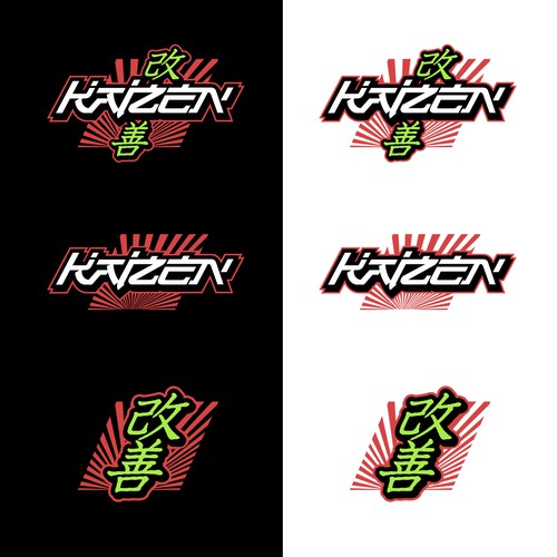 kaizen logo design