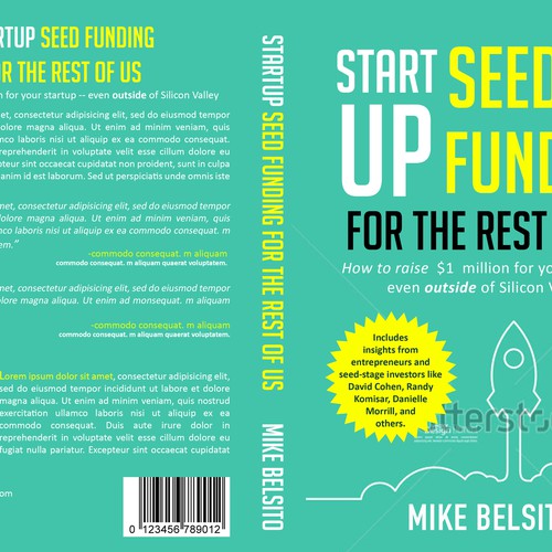 Create a vivid, compelling book cover for my upcoming book written for entrepreneurs. Design by praveen007
