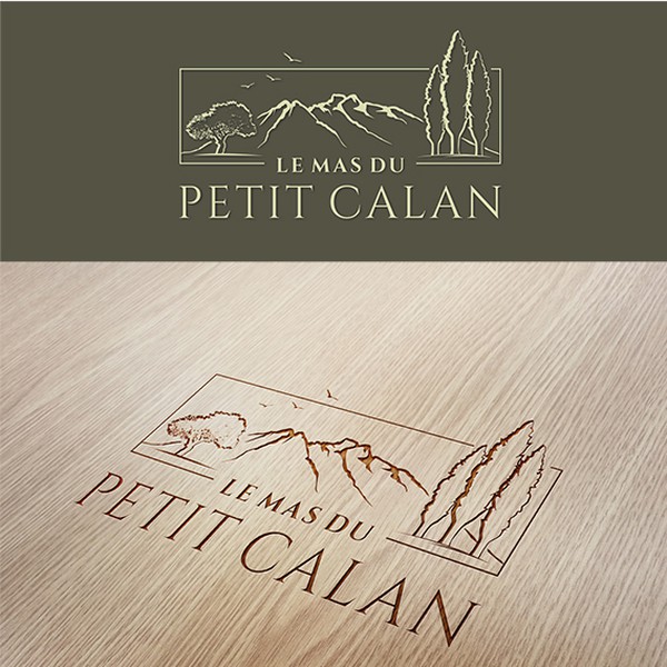 Create a logo for a luxury rental home in Provence / South of France