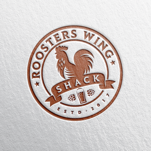 Design a logo for "Roosters Wing Shack" Design réalisé par Siv.66