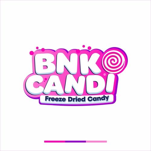 Design a colorful candy logo for our candy company Design by paparayaa