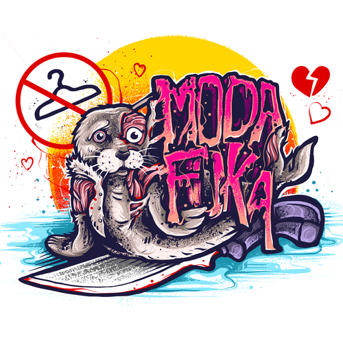 Moda Foka Awareness T-Shirt Design by Sukrawinata