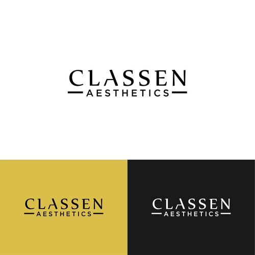Help me get the perfect modern sophisticated logo for my new business in beauty aesthetics Design by pronine9