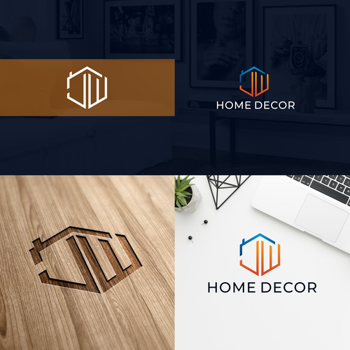 Design JW Home Decor Logo di Kianoツ