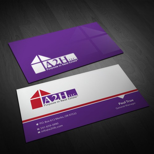 Create a winning business card design for Real Estate with a purpose Design by Concept Factory