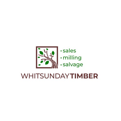 Captivating logo for environmentally friendly timber mill and timber sales Diseño de AYASANAS