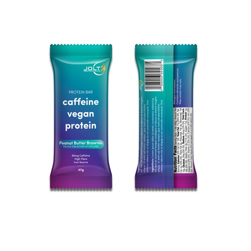 Design a modern, catchy package for a healthy premium energy bar Design by Robosign
