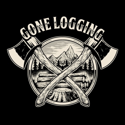 Logging Company Logo