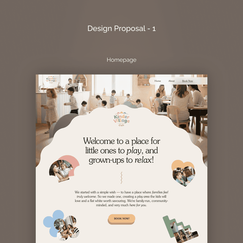 Web page design contest entry by Pixel Anarchy