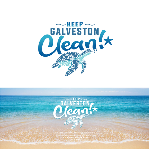 Calling all environmental lovers to help create a new litter campaign to keep beaches clean. Design by Sukach