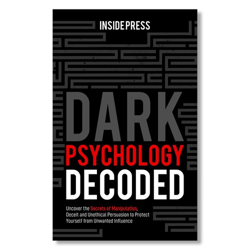 Intriguing Cover for Book on the "Mysteries of Dark Psychology" Design by Sancheeta007