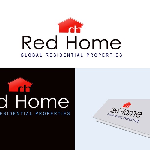 logo for Red Home Design réalisé par Johnqat93