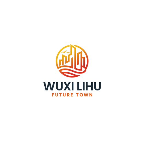 Design a modern logo for a new town in Wuxi city, China Design by yuhok