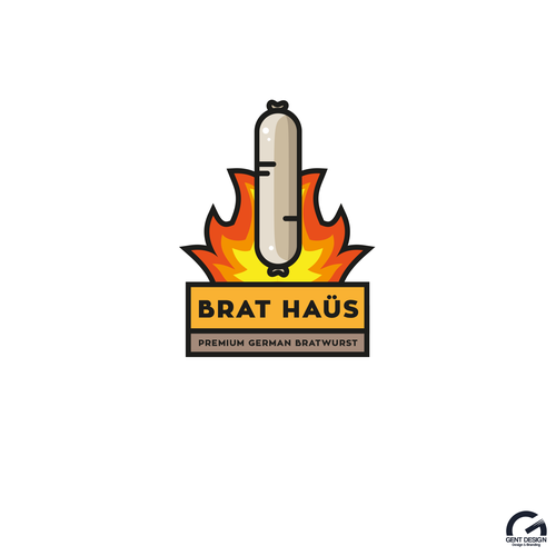 Logotipo y tarjeta de visita propuesta en el concurso por Gent Design