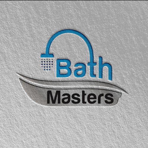 Create a Unique and easily identifiable logo for Bath Masters!! Design by DesignsTwoSixteen