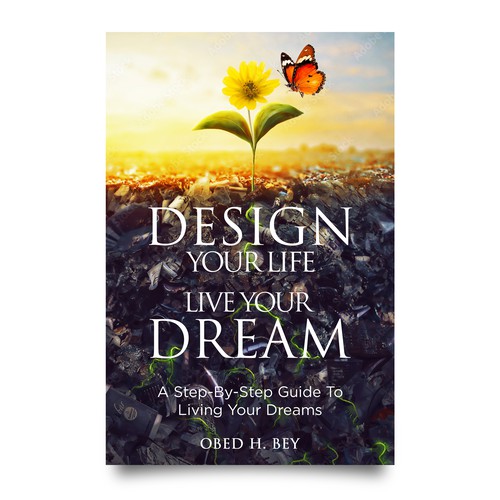 Design a book cover that will turn doubters into dream chasers. Design by Luigi99