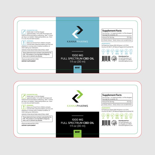 Design The Label For Cbd Oil Bottle Product Label Contest 99designs