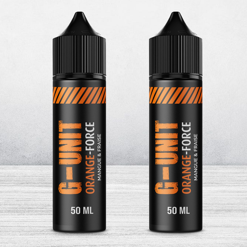 G-UNIT Eliquid need his new label Design by SONUPARMAR