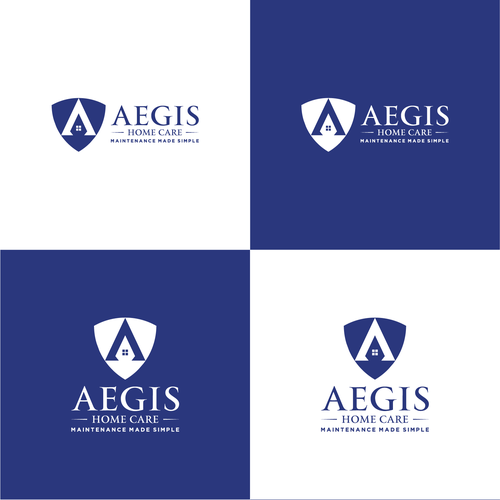 "Shield design to convey protection, competence, peace of mind" winning PowerPoint template