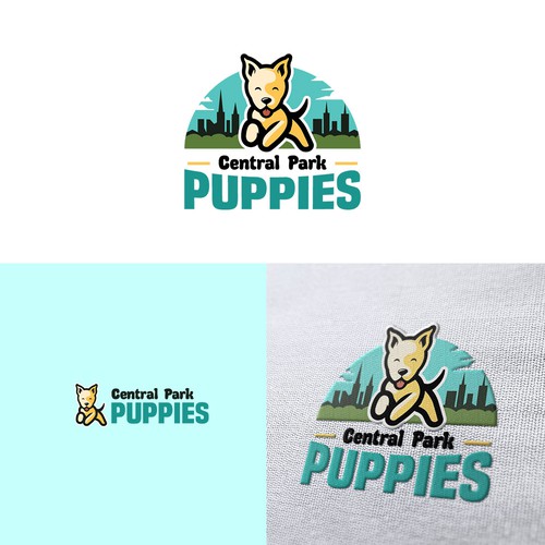 Design a heartfelt, modern logo for a brand that brings families and puppies together. Design by Arif Huda Ir