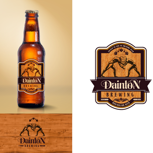 logo for Dainton Brewing デザイン by ds17