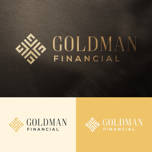 Goldman Logo Design by PearlMoonDesignCo