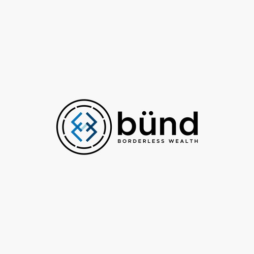 modern minimal logo for Swiss German private bank Design by - GND -
