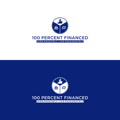 100 Percent Financed >> Modern Clean Logo Financial Education Blog For Millennials 100 Percent Financed >> Modern Clean Logo Financial Education Blog For Millennials