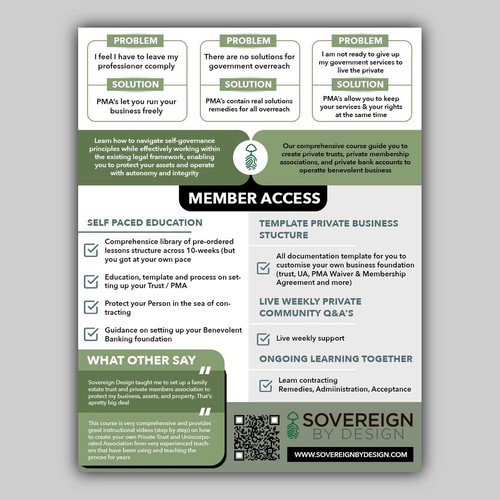 Flyer Redesign Design by allMarv