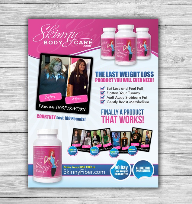 ONE PAGE PRINT AD FOR WEIGHT LOSS PRODUCT - NEW | Postcard, flyer or ...