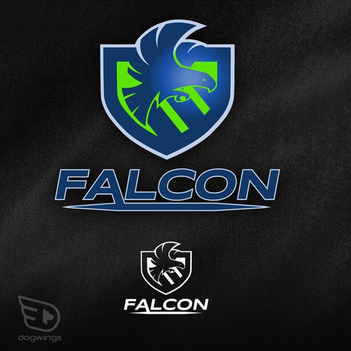 Falcon Sports Apparel logo Ontwerp door Dogwingsllc
