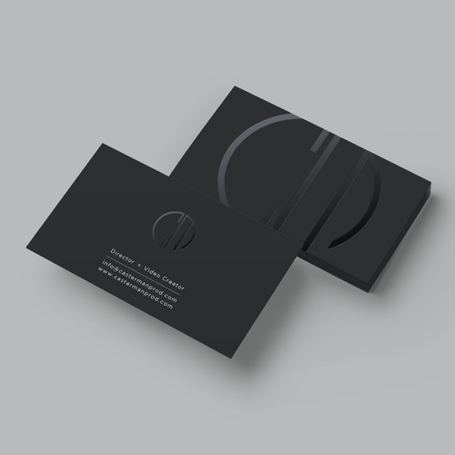 MINIMALIST - BLACK DESIGN Design by Hasanssin