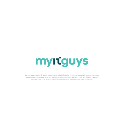 "My IT Guys"; Need Strong and Friendly Logo and Brand Guide! Design by A B I G A I L™