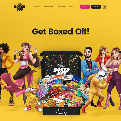 The Worlds Best Snack Subscription Box Design by unbox.style⚡️