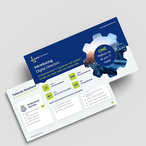 Looking for a Refresh for Infographic slides Design by DezainHub