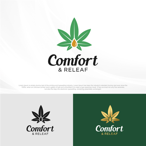 Luxurious trendy logo for a CBD store Design by ©RICK!