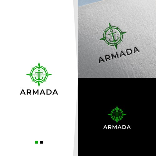 Armada Management Logo Design Design by MotionPixelll™