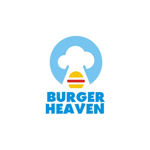 Burger Heaven high quality food logo for main building signage Design by Warnaihari